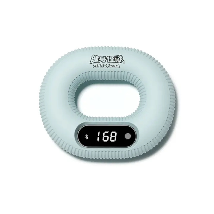 SJ200淡青灰智慧握力環,保留官網產品原色
